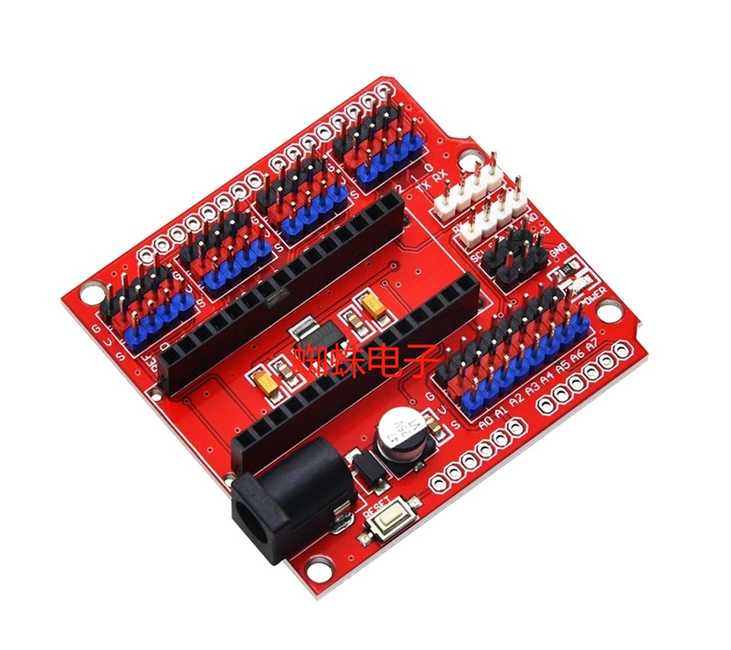 Arduino Nano bảng mở rộng pin bảng mở rộng cảm biến servo cắm bảng mô-đun đa năng R3