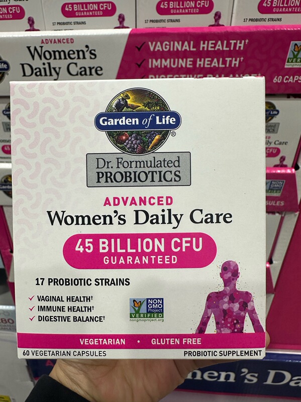 In-Stock Garden of Life Dr. Formulas Advanced Formula Daily Women's Probiotic Capsules In-Stock Garden of Life Dr. Formulas Advanced Formula Daily Women's Probiotic Capsules