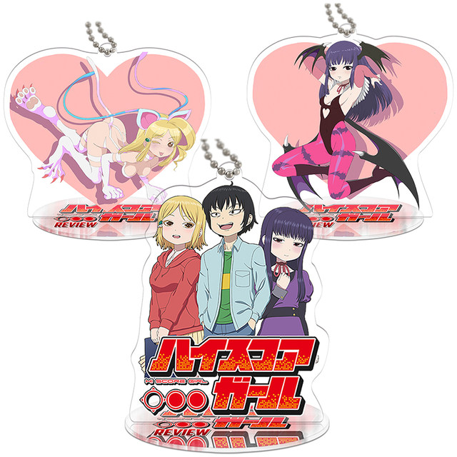 Carman Garden Ono Akira Game High Score Girl 2 Two-dimensional Animation Peripheral Acrylic Small Stand Keychain