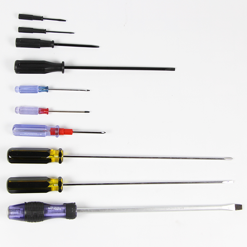 Small small screwdriver crystal screwdriver transparent cross I laptop screw driver 3 0X75mm