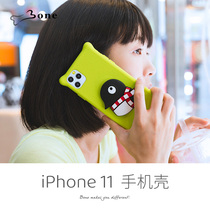 Bone official big doll bubble protective cover Apple phone case iphone11ProMax cute fall