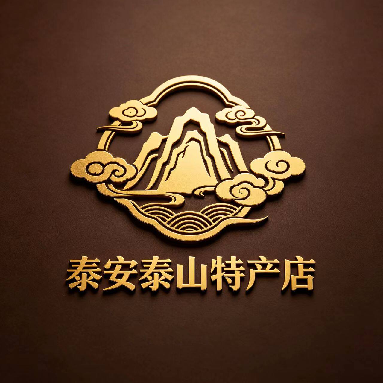 泰安泰山特产店的LOGO