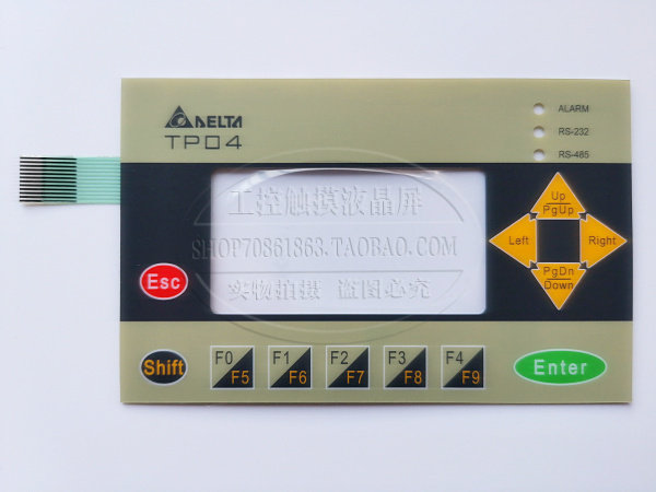 The new DELTA TP04G-AF2 TP04G-AS1 TP04G-AS2 TP02G-AS1 Button film