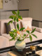 Pipa Hydrangea Artificial Green Plant Fake Flower Arrangement High-End Realistic Decorative Ornament Desktop Light Luxury High-End Decoration