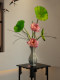 Lotus Artificial Flower Arrangement, High-End Realistic Sòng Dynasty Aesthetics, Decorative Piece for Entryway, Living Room, Tea Table, Dining Table, Ruyao Ware
