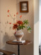 String of Golden Chrysanthemums, Water Stone Banyan, Simulated Fake Floral Art, High-End Realistic Decoration, New Year Guest Restaurant, Retro Ceramic Vase