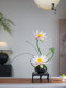 Lotus Artificial Flower, Light Luxury, High-End, New Chinese Style Ornament, Entrance Faux Bonsai, High-Quality, Realistic Tea Room Decoration