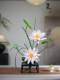 Lotus Artificial Flower, Light Luxury, High-End, New Chinese Style Ornament, Entrance Faux Bonsai, High-Quality, Realistic Tea Room Decoration