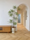 Haihong Jingpin Nandina Bamboo simulated green plants high-end light luxury indoor living room bionic fake plants large floor-standing potted plants
