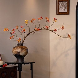 Artificial Flowers, Faux Flowers, Fortune Fruit, Guest Restaurant, Tea Room, Entrance Hall, New Chinese Style, Song Dynasty New Year's Flower Decorations