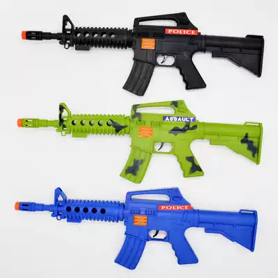 Army green camouflage toy gun toddler dance field performance props M4 charge simulation model long rifle