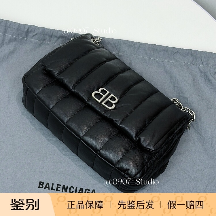 【0907】Balenciaga/Paris Balenciaga Bb Monaco Mini Small Shoulder Crossbody Bag