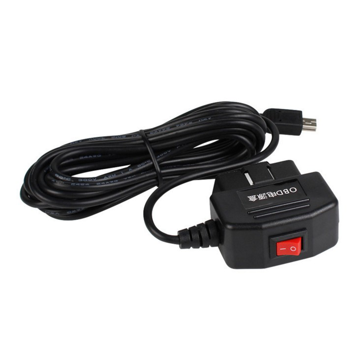OBD driving recorder line OBD step-down line OBD power line 360 ​​parking monitoring line switch radar step-down line