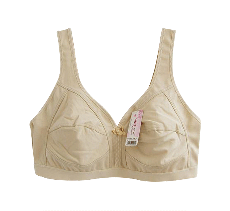 Áo lót trung niên cho người già không có vòng thép cotton cho người già áo ngực áo mẹ cỡ lớn cộng với phân bón tăng nữ áo ngực đẹp