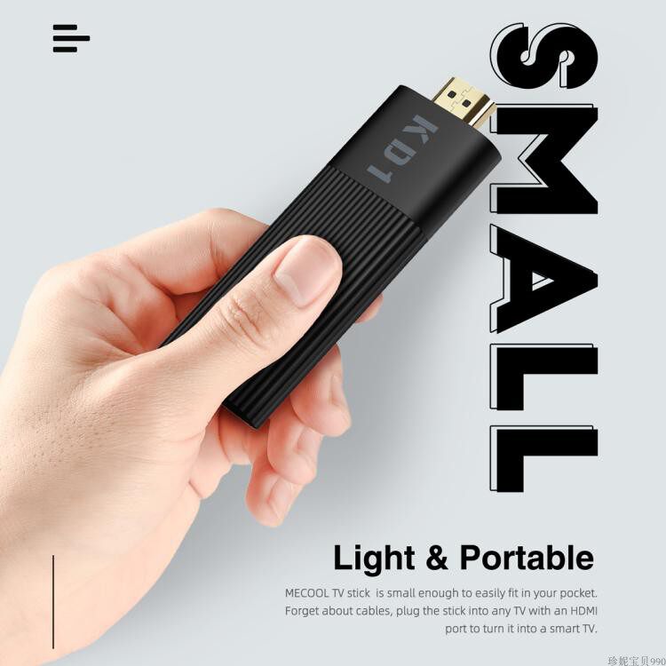 KD1 amlogic s905y2 dual-frequency Bluetooth 4 2 android 10 0 ATV Set-top box