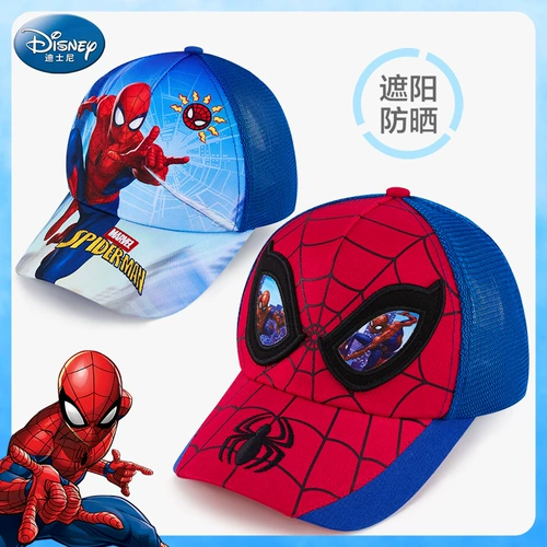 Дисней, детская шапка для мальчиков, летняя бейсболка, тонкая солнцезащитная шляпа