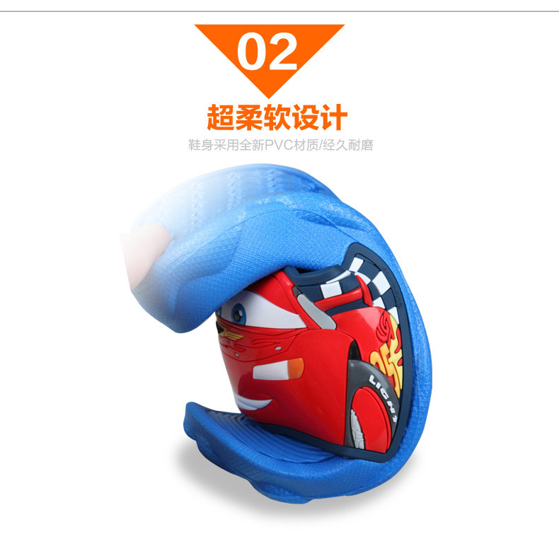 Pantoufles enfants en autre DISNEY pour été - semelle plastique - Ref 1033068 Image 11