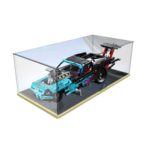 Lego 42050 retrofit competition ultra-run acrylic display case hand office containing transparent box dust cover blind box