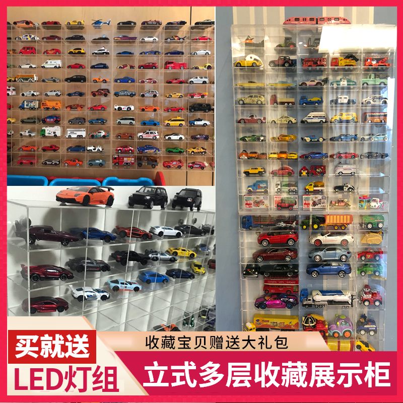 Toy Car Model Display Cabinet Car Home Wall Hanging Dome Card