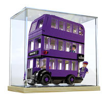 Lego 75957 knight bus acrylic display case handmade storage case transparent box dust cover blind box