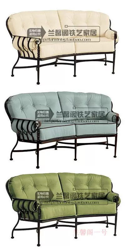 Ban công sofa ngoài trời mới sân trong phòng khách câu lạc bộ cafe cao cấp bộ sofa ngoài trời - Bàn ghế ngoài trời / sân ban ghe ban cong