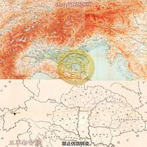 (Map) 9 high-definition maps of the Austro-Hungarian Empire drawn by Britain during World War I (1919)