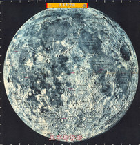 High-definition full picture JPG of lunar craters mountains valleys and landing sites mapped in the 1950s