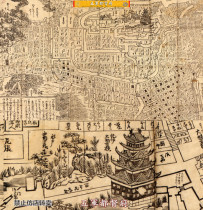 (Map) High-definition layout map of Edo Castle in Toshima Musashi Kingdom during the Warring States Period in Japan