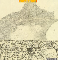 (Map) 10 high-definition topographic maps of the entire island of Taiwan drawn in Japan after the Sino-Japanese War of 1884-1894 (Meiji Period)