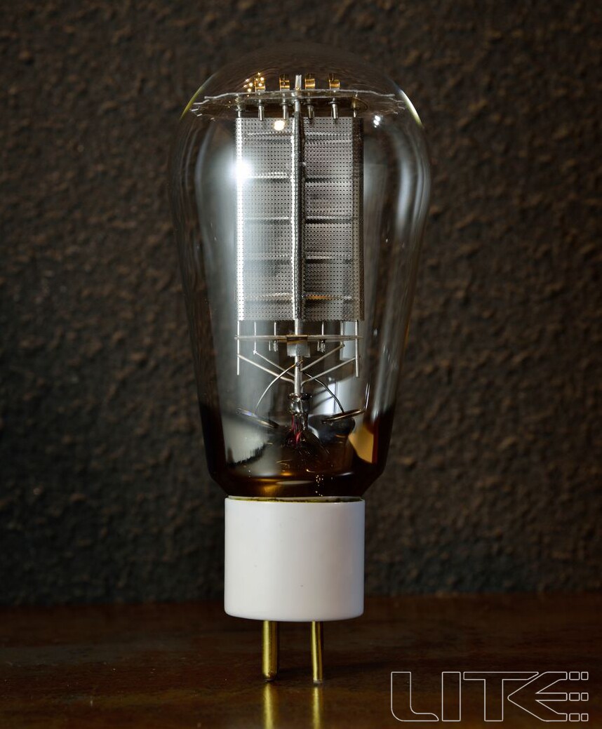 Psvane noble voice HIFI tube 300B N(eggplant screen white seat gold foot) large stock