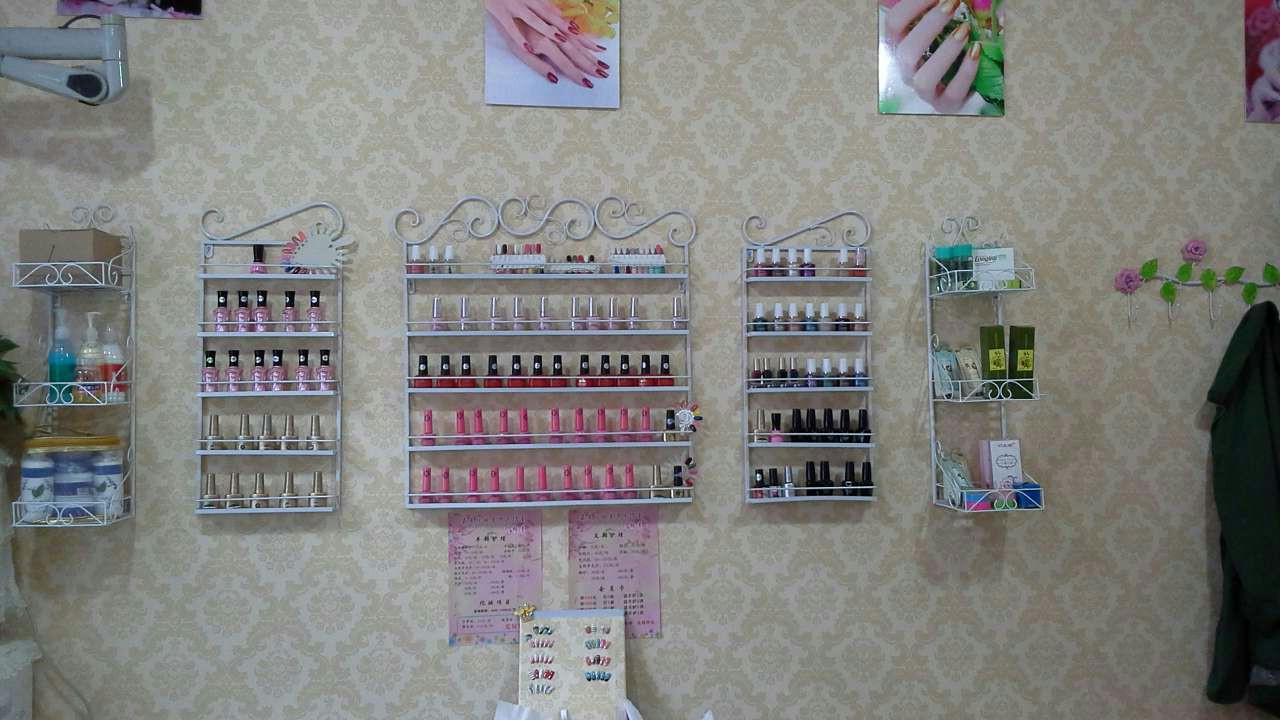 Nail giá treo Tường sơn móng tay kệ rèn sắt sơn móng tay lưu trữ hiển thị nội dung son môi lưu trữ kệ