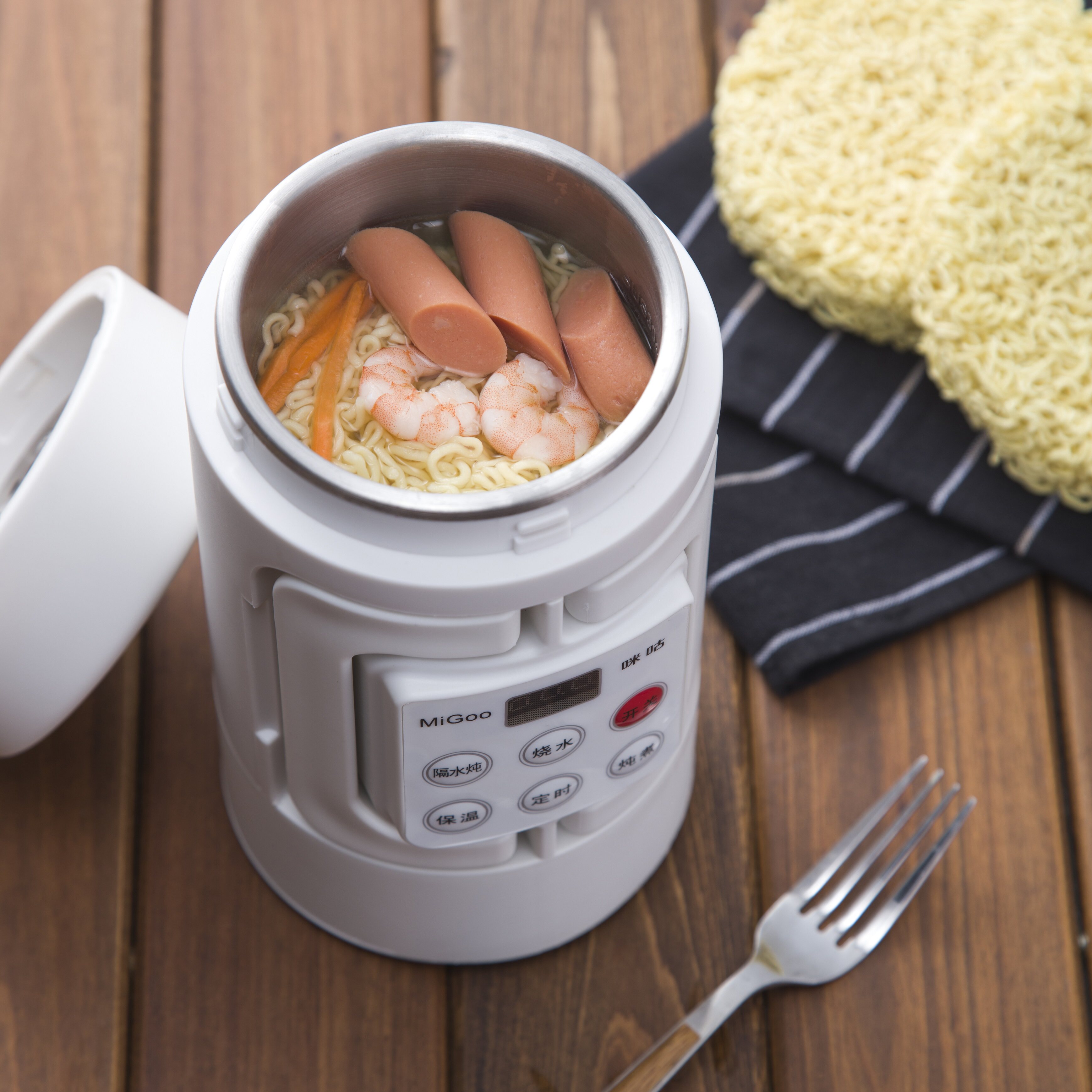 Mio Electric Hot Cup Electric Hot Water Cup Mini Small Portable Electric Heat Burning Kettle Dorm Insulation Travel Folding And Boiling Porridge