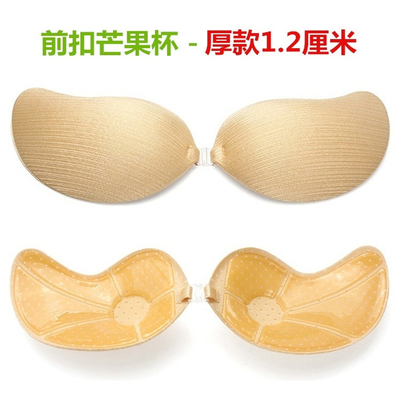 Silicone vô hình áo ngực váy cưới ngực nhỏ dày chống trượt trên vú-top dán phụ nữ dây đeo quây quần lót withno-vai.