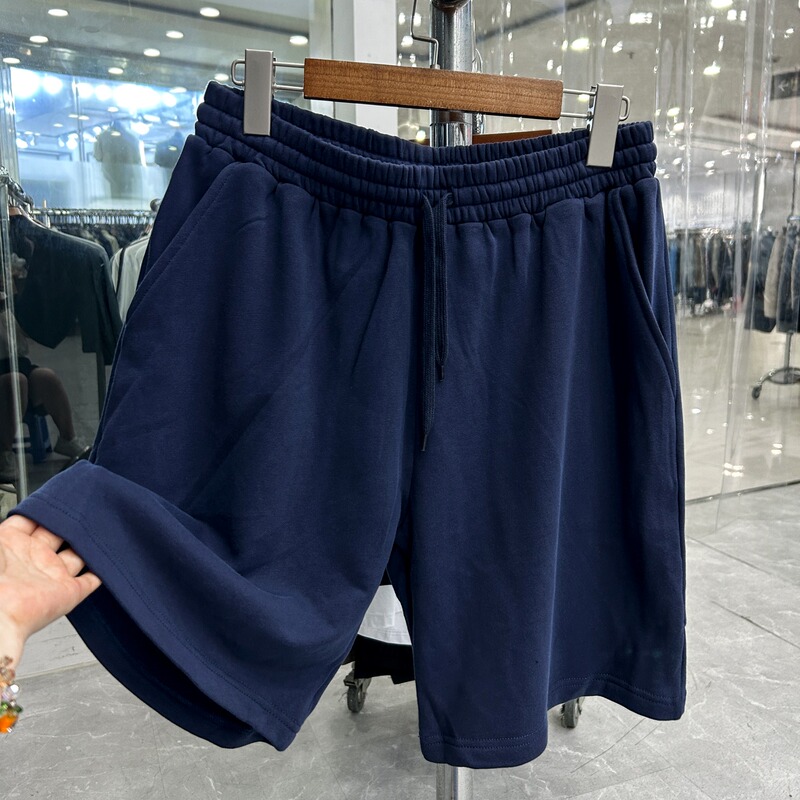 [Export Surplus] 85% Cotton! Terry Cotton! Classic and Versatile! Foreign Trade Surplus Men's Summer Casual Shorts