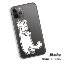  Personality cute funny cat stickers Suitcase Mobile phone computer guitar refrigerator suitcase decoration waterproof stickers