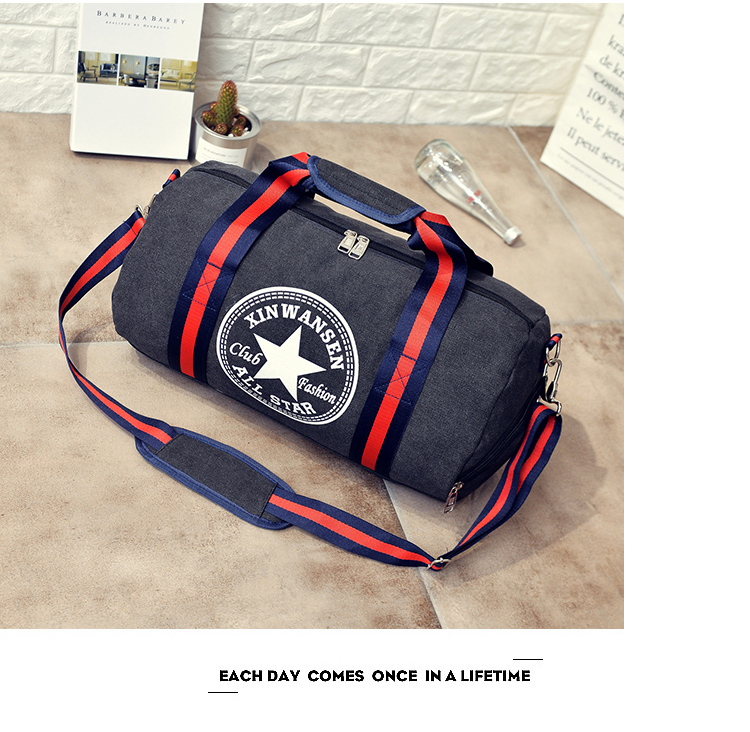 Túi thể dục nam túi thể thao túi đào tạo túi duffel túi du lịch khoảng cách ngắn túi xách tay yoga túi nữ vai túi xi lanh balo đi du lịch
