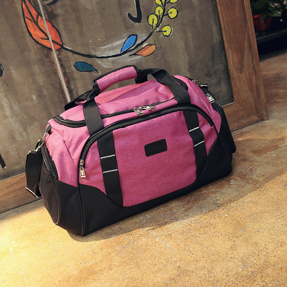Large-capacity travel bag, men's portable travel bag, short-distance luggage bag, men's boarding business travel bag, sports bag