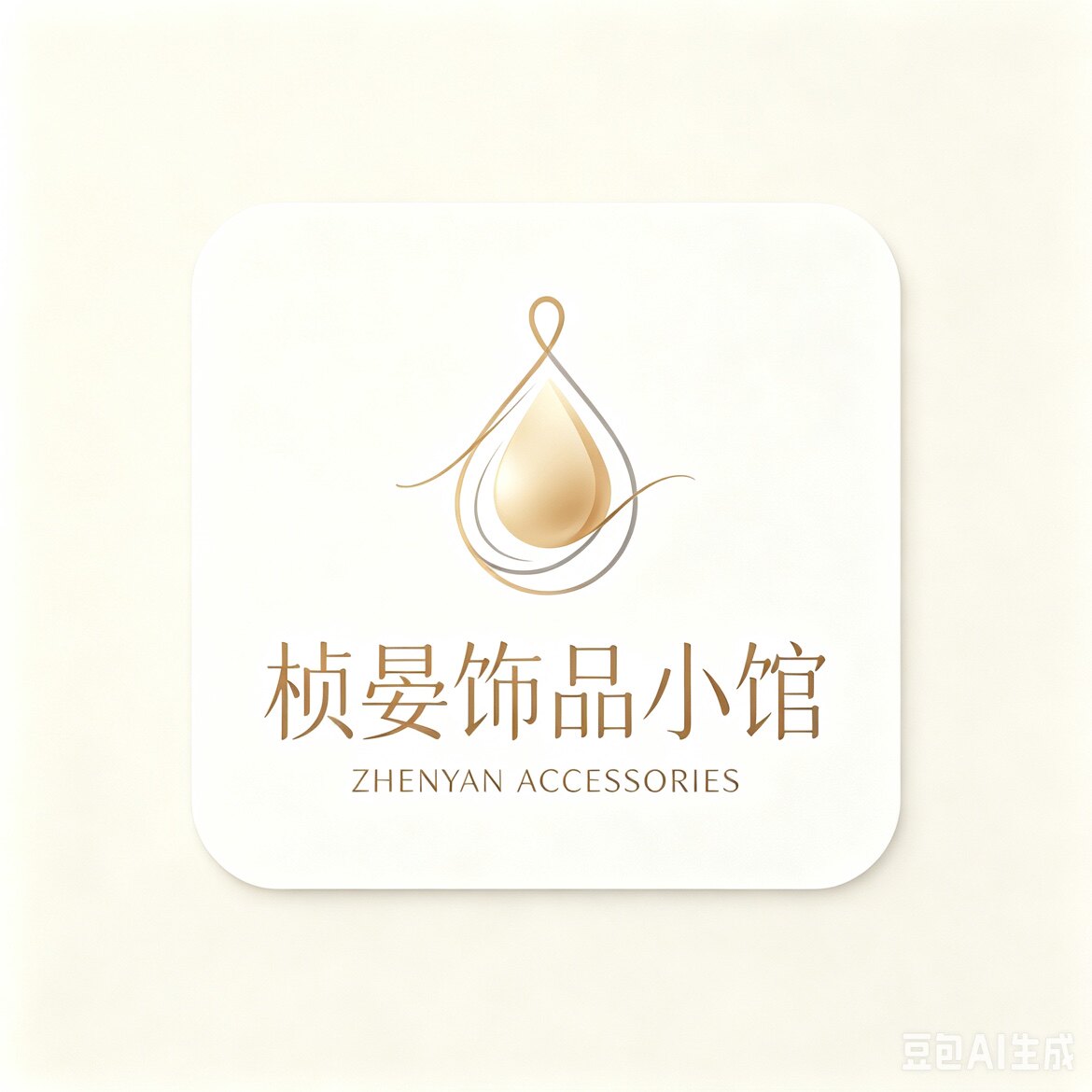 桢晏饰品小馆的LOGO