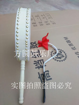 Primary color wooden Tibetan Hotba drummer drum Taiping daughter drum Fan drummer handle drum Child Hotba drum