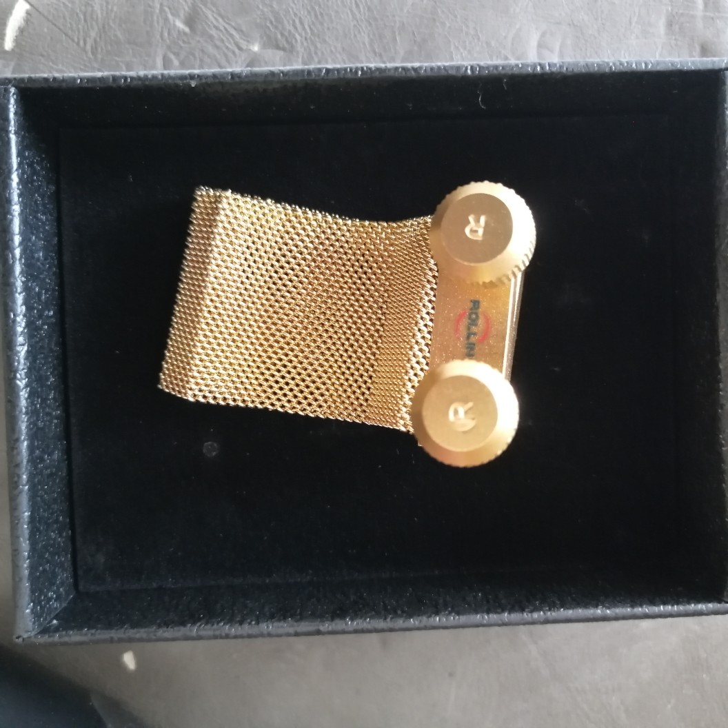 French Original Rollins Cassia Gold Plated Leica Medium Glue Wooden Flute Head 18k Gold Saxophone