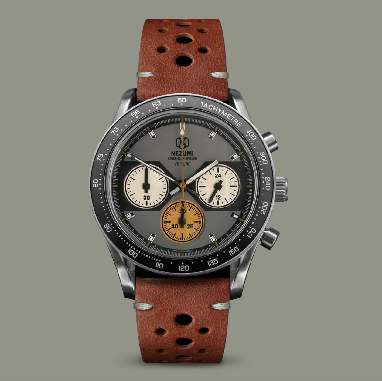 Official website NEZUMI VOITURE Swedish niche ancient panda pan racing chronograph table