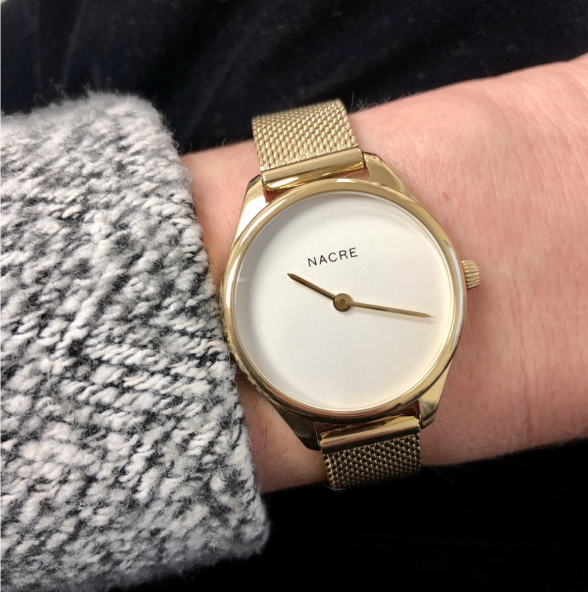 American Nacre niche minimalist Sichuan fritillary elegant temperament ins women's watch chic light luxury vague recommendation