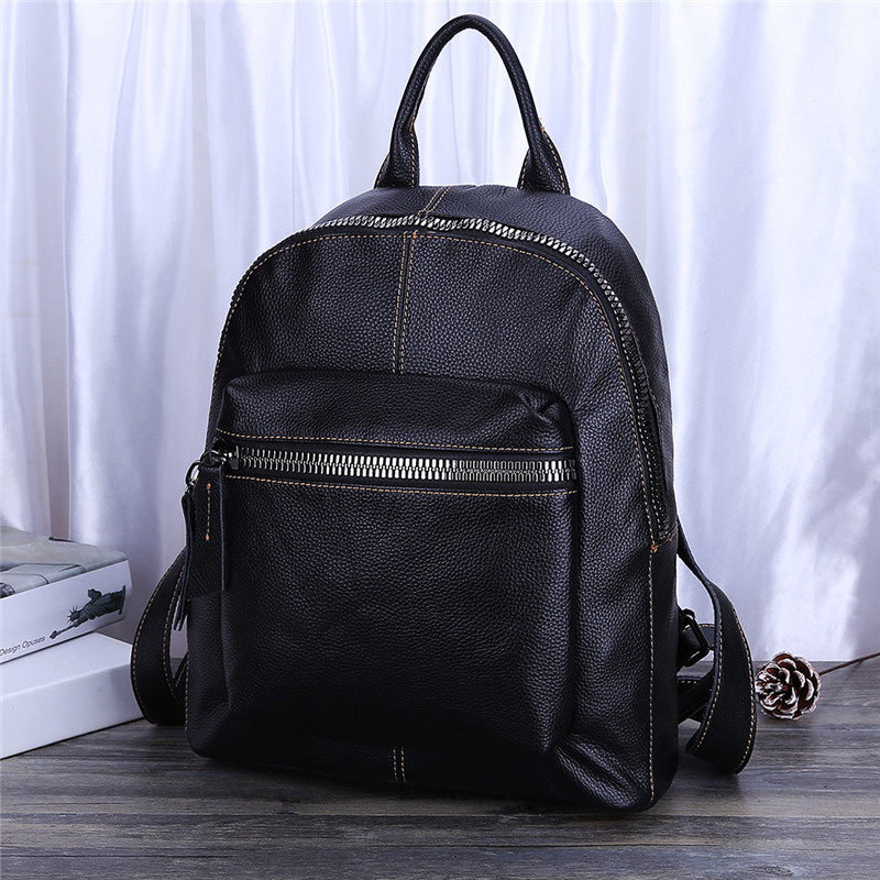 Retro - style head - skin shoulder bag new casual bag leather shoulder carrying men and women's general carrier