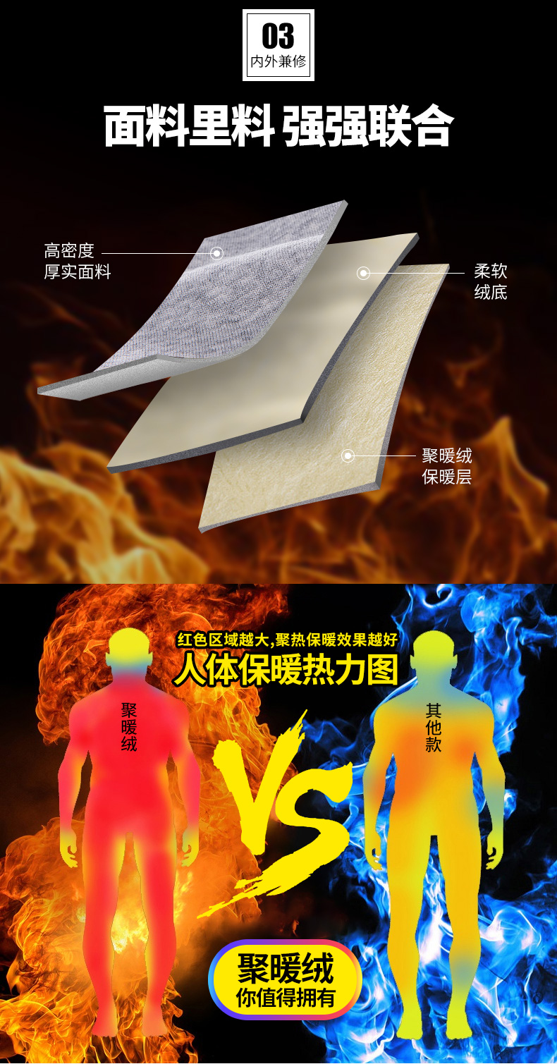 Tide thương hiệu áo len nam cộng với nhung dày cổ tròn béo châu Âu và Mỹ hip hop quần áo nam kích thước lớn cộng với phân bón để tăng thủy triều áo thể thao