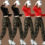 Траверс танцевальная одежда нового стиля костюма осень и зимняя мода спортивная фитнеса танцевальная одежда Ян Липвинг Сквал Танцевальница Женщины