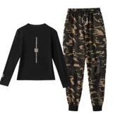 Траверс танцевальная одежда нового стиля костюма осень и зимняя мода спортивная фитнеса танцевальная одежда Ян Липвинг Сквал Танцевальница Женщины