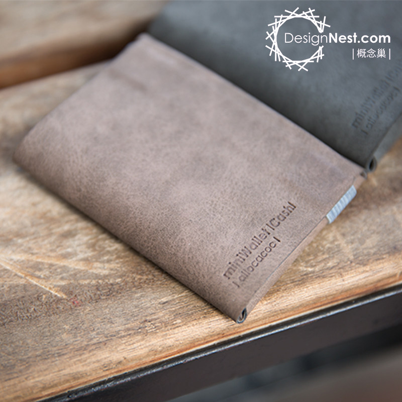 DesignNest multi-function wallet ultra-thin creative miniWallet pull-out card bag coin purse for men and women