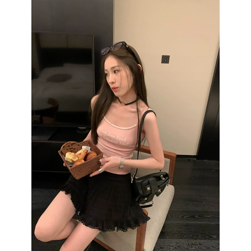 Кружевная белая летняя приталенная юбка, А-силуэт, высокая талия