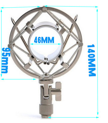 Microphone microphone shockproof shock absorbing shock-proof frame 8B specs universal capacitive microphone shockproof frame microphone shockproof frame