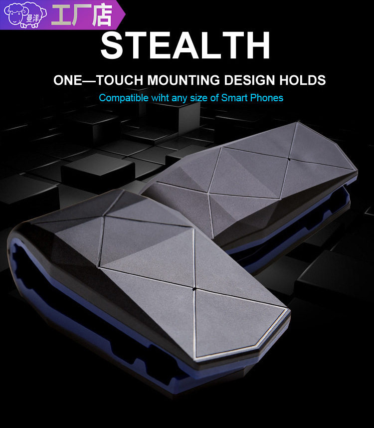 Vehicle mobile phone holder instrument panel Crocodile clip Multi-functional mobile phone seat navigator table general mobile phone holder